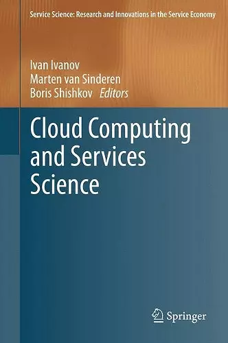 Cloud Computing and Services Science cover