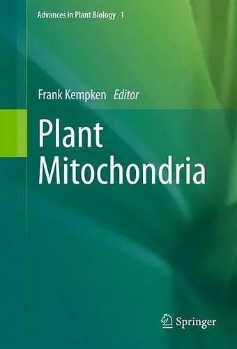 Plant Mitochondria cover