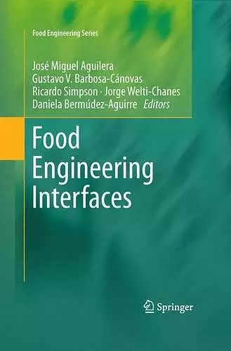 Food Engineering Interfaces cover