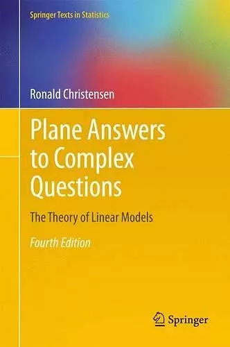 Plane Answers to Complex Questions cover