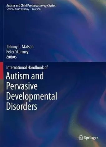 International Handbook of Autism and Pervasive Developmental Disorders cover