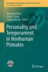 Personality and Temperament in Nonhuman Primates cover