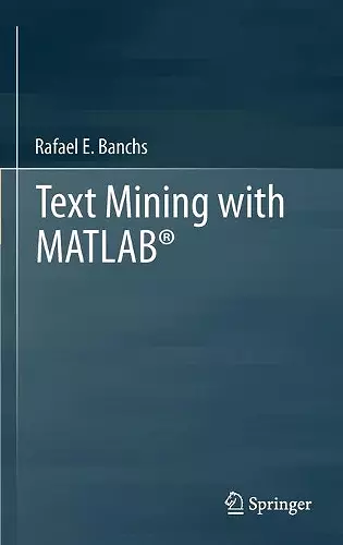 Text Mining with MATLAB® cover