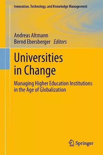 Universities in Change cover