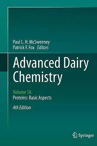 Advanced Dairy Chemistry cover