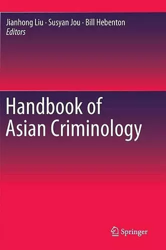 Handbook of Asian Criminology cover