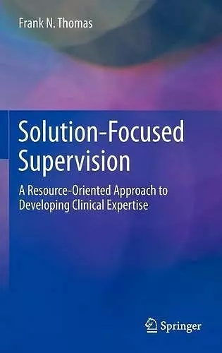 Solution-Focused Supervision cover