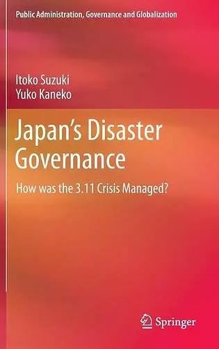 Japan’s Disaster Governance cover