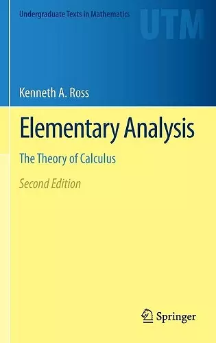 Elementary Analysis cover