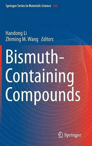 Bismuth-Containing Compounds cover