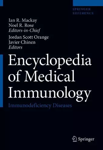 Encyclopedia of Medical Immunology cover