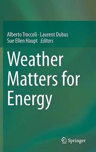 Weather Matters for Energy cover