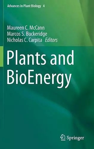 Plants and BioEnergy cover