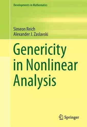 Genericity in Nonlinear Analysis cover