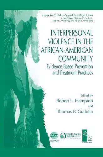 Interpersonal Violence in the African-American Community cover