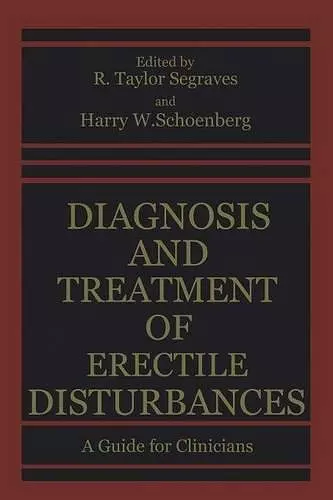 Diagnosis and Treatment of Erectile Disturbances cover