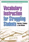 Vocabulary Instruction for Struggling Students cover