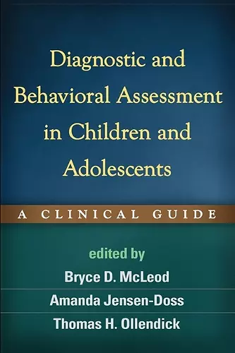 Diagnostic and Behavioral Assessment in Children and Adolescents cover