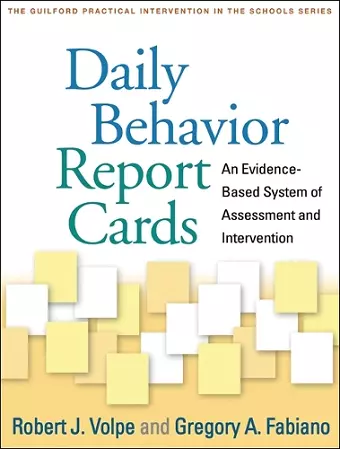 Daily Behavior Report Cards cover