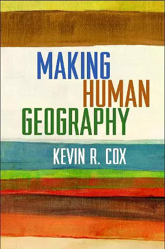 Making Human Geography cover