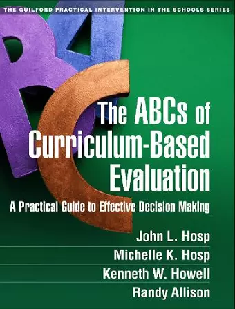 The ABCs of Curriculum-Based Evaluation cover