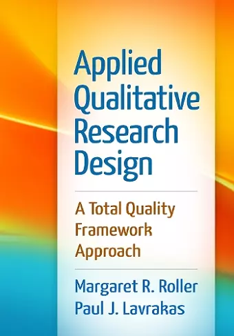 Applied Qualitative Research Design cover