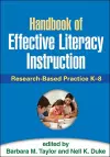 Handbook of Effective Literacy Instruction cover