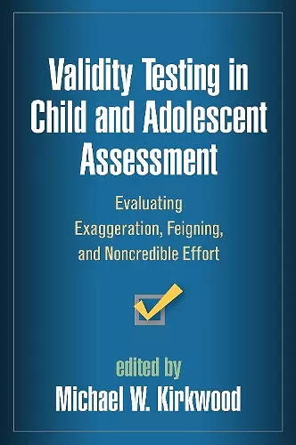 Validity Testing in Child and Adolescent Assessment cover