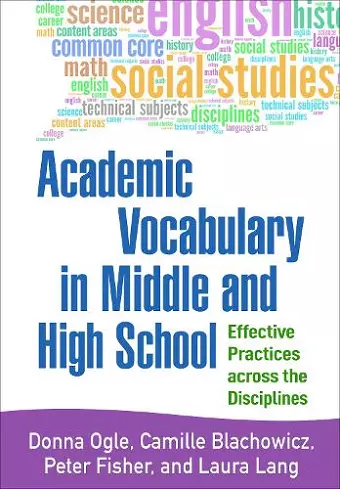 Academic Vocabulary in Middle and High School cover