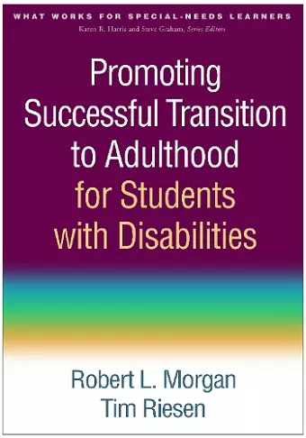 Promoting Successful Transition to Adulthood for Students with Disabilities cover