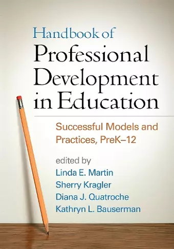 Handbook of Professional Development in Education cover