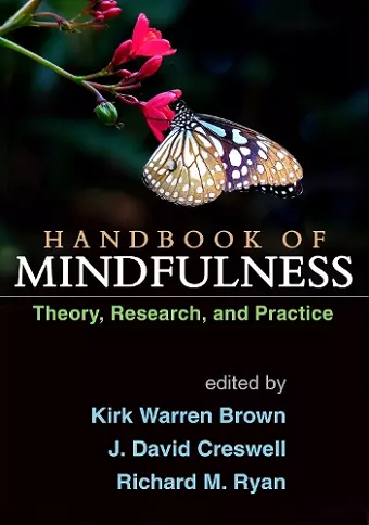 Handbook of Mindfulness, First Edition cover