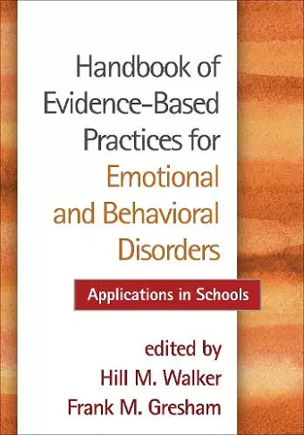 Handbook of Evidence-Based Practices for Emotional and Behavioral Disorders cover