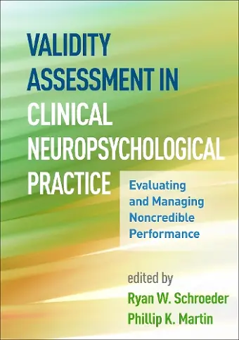 Validity Assessment in Clinical Neuropsychological Practice cover