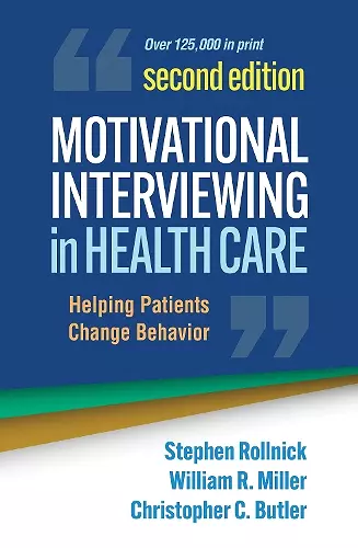Motivational Interviewing in Health Care, Second Edition cover