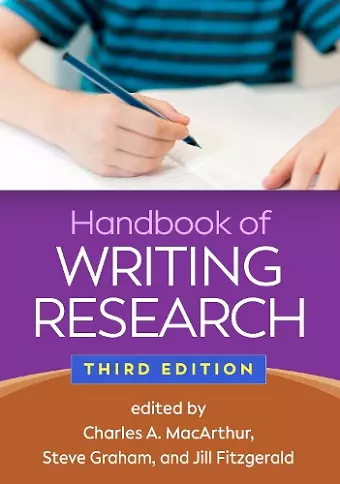 Handbook of Writing Research, Third Edition cover