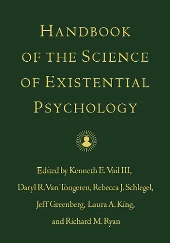 Handbook of the Science of Existential Psychology cover