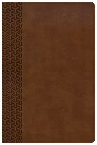 CSB Everyday Study Bible, British Tan LeatherTouch cover