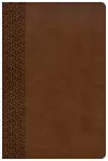 CSB Everyday Study Bible, British Tan LeatherTouch cover
