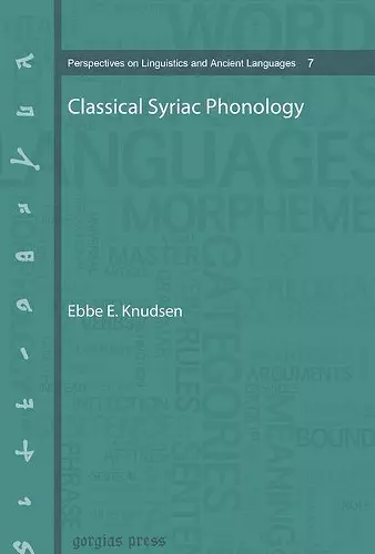 Classical Syriac Phonology cover