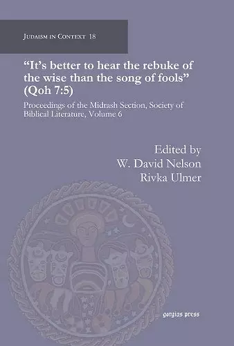 It’s better to hear the rebuke of the wise than the song of fools (Qoh 7:5) cover