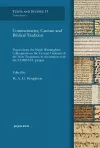 Commentaries, Catenae and Biblical Tradition cover