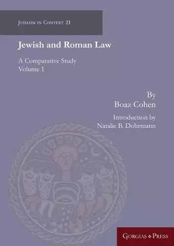 Jewish and Roman Law (vol 1) cover