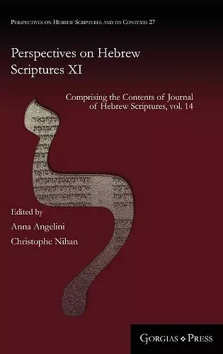 Perspectives on Hebrew Scriptures XI cover