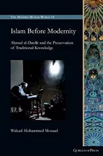 Islam Before Modernity cover