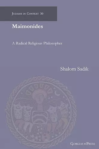 Maimonides cover