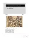 Journal of the Canadian Society for Syriac Studies 23 cover