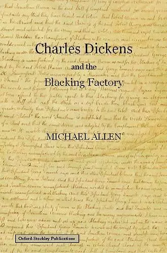 Charles Dickens and the Blacking Factory cover