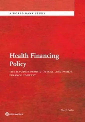 Health financing policy cover