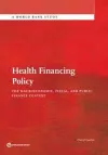 Health financing policy cover